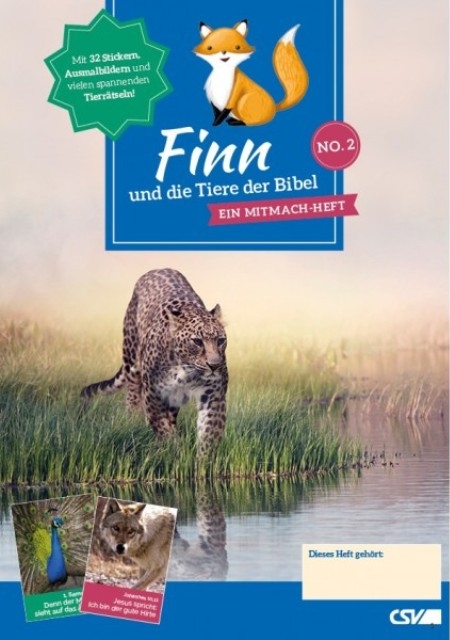 Finn und die Tiere der Bibel - Heft Nr. 2